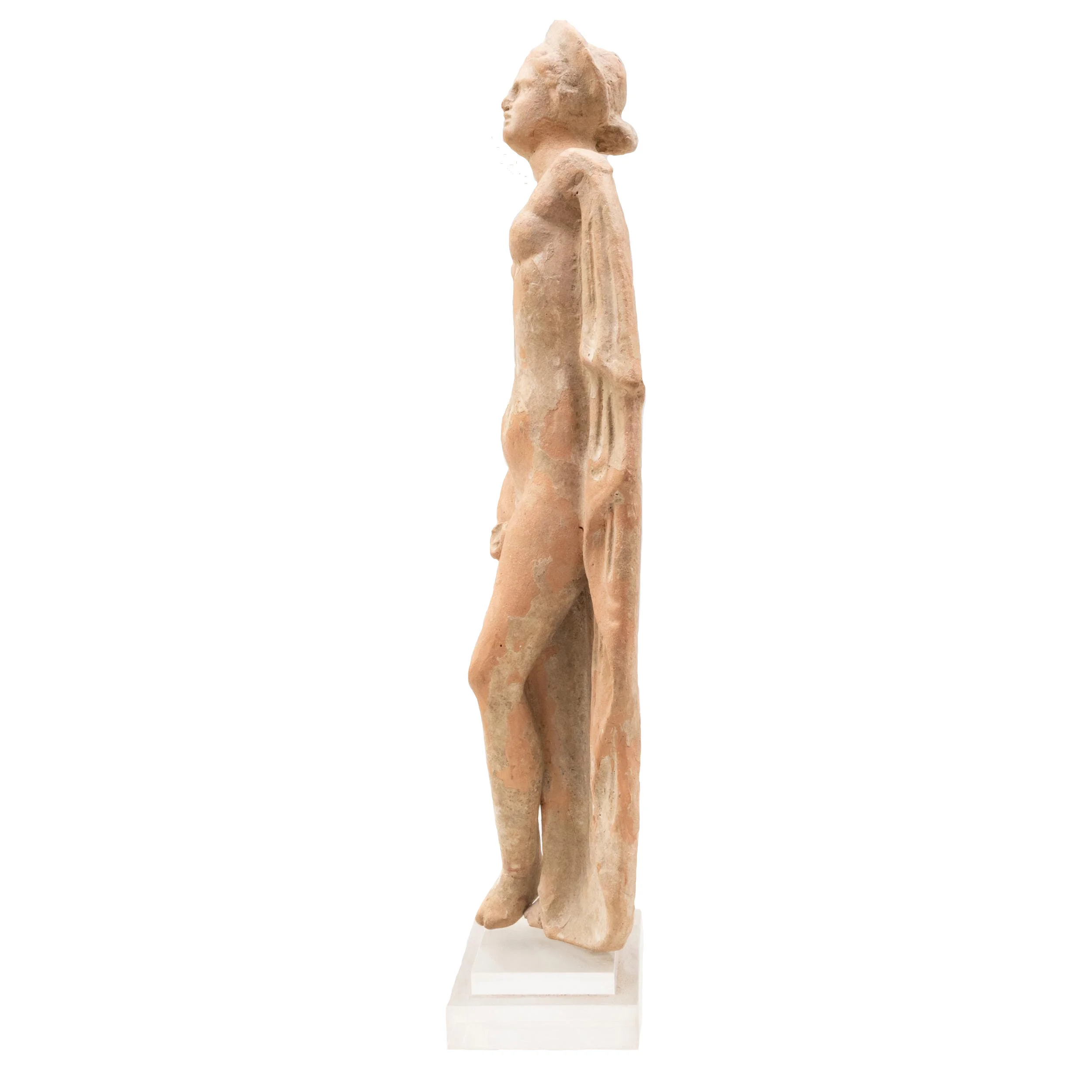 Fine Greek Terracotta Standing Aphrodite